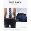 imageCHAOREN Mens Belt 1 Pack  1 38quot Leather Reversible Belts for Men for Dress PantsBlackCognac