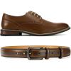 imageCHAOREN Mens Belts Leather for Gift Men  125quot Mens Dress Belts Casual for Jeans ShoesCognac