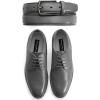 imageCHAOREN Mens Belts Leather for Gift Men  125quot Mens Dress Belts Casual for Jeans ShoesLight Grey