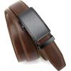 imageCHAOREN Mens Dress Belt  Mens Ratchet Belt Leather 1 14quot for Dress Pant  Micro Adjustable Belts Fit EverywhereRadiant Ore  Cognac