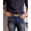 imageCHAOREN Mens Dress Belt  Mens Ratchet Belt Leather 1 14quot for Dress Pant  Micro Adjustable Belts Fit EverywhereSlash Basic  Brown
