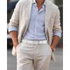 imageCHAOREN Mens Dress Belt  Mens Ratchet Belt Leather 1 14quot for Dress Pant  Micro Adjustable Belts Fit EverywhereWhite
