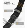 imageCHAOREN Nylon Ratchet Belts for Men  Khaki Casual Golf Web Belt Men 1 38quot  Automatic Adjustable Buckle Fit Jeans