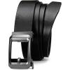 imageCHAOREN Ratchet Belts for Men  15quot Mens Belts Genuine Leather for Causual Jeans  Versatile Fit Customizable Style