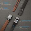 imageCHAOREN Mens Belt  Mens Ratchet Belt Leather 1 38quot for Dress Pant  Micro Adjustable Belt Fit EverywhereNavy Blue