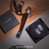imageCHAOREN Leather Ratchet Belt Men 2 Pack  Customizable Fit Effortless Style 35mmDark BrownBurgundy