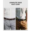 imageCHAOREN Stretch Belts for Men 2Pack  1 38quot Men Elastic Braided Golf Belt  Woven Web Fit Summer Casual JeansBlack  Brown