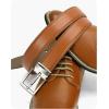 imageCHAOREN Mens Belt Leather  125quot Dress Belt for Men  Perfect for Dress Shoes with Removable BuckleTan