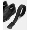 imageCHAOREN Mens Belt Leather Ratchet Belt  Customizable Fit Effortless Style 35mmImperial  Nickel Free Black