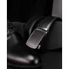 imageCHAOREN Mens Belt Leather Ratchet Belt  Customizable Fit Effortless Style 35mmImperial Oxygen  Black