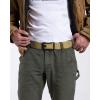 imageCHAOREN Ratchet Tactical Belt Men  15quot Adjustable Nylon Web Belt  Quick Release for Work EDC Outdoor UseClassic Coyote