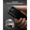 imageCHAOREN Ratchet Tactical Belt Men  15quot Adjustable Nylon Web Belt  Quick Release for Work EDC Outdoor UseGrey