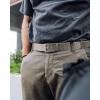 imageCHAOREN Ratchet Tactical Belt Men  15quot Adjustable Nylon Web Belt  Quick Release for Work EDC Outdoor UseKhaki