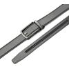 imageCHAOREN Mens Dress Belt  Ratchet Belt Leather 1 14quot Comfort Click  Perfect Companion to Mens Dress ShoesGrey