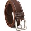 imageCHAOREN Full Grain Leather Belt for Men Work Belts for Men Heavy Duty Daily Wear for Jeans PantsClassic Brown