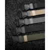 imageCHAOREN Stretch Tactical Belt Men  15quot Nylon Work Belts for Men  Quick Release for Utility EDCKhaki