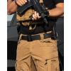imageCHAOREN Tactical Belt Men  Nylon EDC Belt for Military CCWBlack