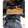 imageCHAOREN Tactical Belt Men  Nylon EDC Belt for Military CCWBlack and Khaki
