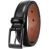 imageCHAOREN Mens Belts Leather Gift for Men  Perfect Companion to Mens Dress ShoesBlack