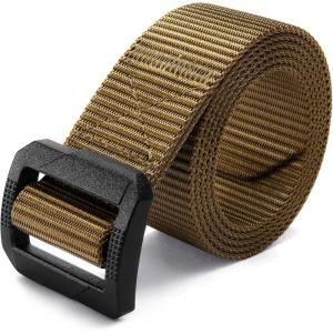 imageCHAOREN Tactical Belt Men  Nylon Gun Belt  Heavy Duty Military EDC for Jeans ampamp CCWCoyote Brown