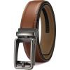 imageCHAOREN Click Belts for Men  Mens Ratchet Belt 1 38quot for Dress Pants  Perfect Companion to Mens OxfordsBrown