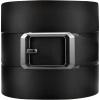imageCHAOREN Ratchet Belts for Men  15quot Mens Belts Genuine Leather for Causual Jeans  Versatile Fit Customizable StyleBlack