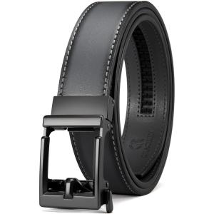 imageCHAOREN Click Belts for Men  Mens Ratchet Belt 1 38quot for Dress Pants  Perfect Companion to Mens OxfordsCinerous