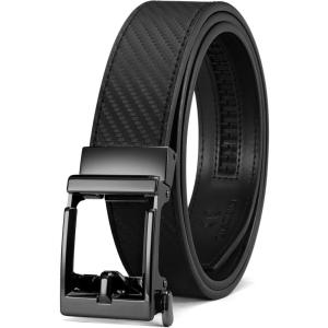 imageCHAOREN Click Belts for Men  Mens Ratchet Belt 1 38quot for Dress Pants  Perfect Companion to Mens OxfordsObsidian
