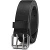 image:imageCHAOREN Work Belts for Men Heavy Duty  15quot Full Grain Leather Belt Casual  Fully Adjustable Double ProngBlack