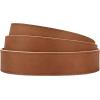 image:imageCHAOREN Ratchet Belt Replacement Strap 1 38 Leather Belt Strap for 40MM Slide Click BuckleTop Grain Leather Tan