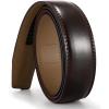 image:imageCHAOREN Ratchet Belt Replacement Strap 1 38 Leather Belt Strap for 40MM Slide Click BuckleMahogany