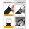image:imageCHAOREN Youth Baseball Belt  125 Boys Belt Elastic Softball Belts for Boys and Girls  Easy for SportBlack