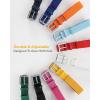 image:imageCHAOREN Youth Baseball Belt  125 Boys Belt Elastic Softball Belts for Boys and Girls  Easy for SportCarolina Blue