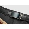 image:imageCHAOREN Mens Belt  Mens Ratchet Belt Leather 1 38 for Dress Pant  Micro Adjustable Belt Fit EverywhereWeaven Texture Black