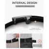image:imageCHAOREN Ratchet Belts for Men  31mm Nylon Web Belt for Golf Tactical Work Casual Adjustable Webbing with Ratcheting BuckleBright Black