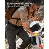 image:imageCHAOREN Tactical Belt Men  Nylon Gun Belt  Heavy Duty Military EDC for Jeans amp CCWGrey