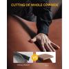image:imageCHAOREN Mens Belts Leather  35mm Genuine Leather Belt for Jeans  Men Gift for Casual DressCognac