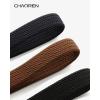 image:imageCHAOREN Elastic Boys Belt  125 Boys Braided Belt for Kids  Youth Stretchy Design for Golf And BaseballBrown