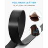 image:imageCHAOREN Full Grain Leather Belt for Men Work Belts for Men Heavy Duty Daily Wear for Jeans PantsRaven