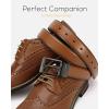 image:imageCHAOREN Reversible Belt Men 1 Piece  125 Leather Dress Belt  Trim to Fit for Elegant StyleBlackTan