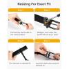 image:imageCHAOREN Reversible Belt Men 1 Piece  125 Leather Dress Belt  Trim to Fit for Elegant StyleGreyBlack