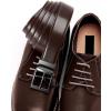 image:imageCHAOREN Reversible Belt Men 1 Piece  125 Leather Dress Belt  Trim to Fit for Elegant StyleMahoganyBlack