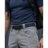 image:imageCHAOREN Stretch Tactical Belt Men  15 Nylon Work Belt for Military EDC  Quick Release for Utility EMT HikingNavy