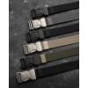 image:imageCHAOREN Stretch Tactical Belt Men  15 Nylon Work Belt for Military EDC  Quick Release for Utility EMT HikingSilverBlack