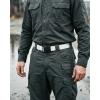 image:imageCHAOREN Stretch Tactical Belt Men  15 Nylon Work Belt for Military EDC  Quick Release for Utility EMT HikingWhite