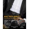 image:imageCHAOREN Mens Belts Leather  35mm Genuine Leather Belt for Jeans  Men Gift for Casual DressBrown Stitched