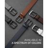 image:imageCHAOREN Mens Belts Leather  35mm Genuine Leather Belt for Jeans  Men Gift for Casual DressGrey Stitched