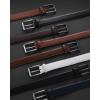 image:imageCHAOREN Mens Belt Leather  1 38 Dress Belts for Men  Considerate Gift for Work Business Casual JeansClassic Black
