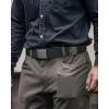 image:imageCHAOREN Tactical Belt Men  15 Stretch Belt for Work  Quick Release for Military Casual Jeans EDC HikingBlack