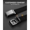 image:imageCHAOREN Tactical Belt Men  15 Stretch Belt for Work  Quick Release for Military Casual Jeans EDC HikingBlack